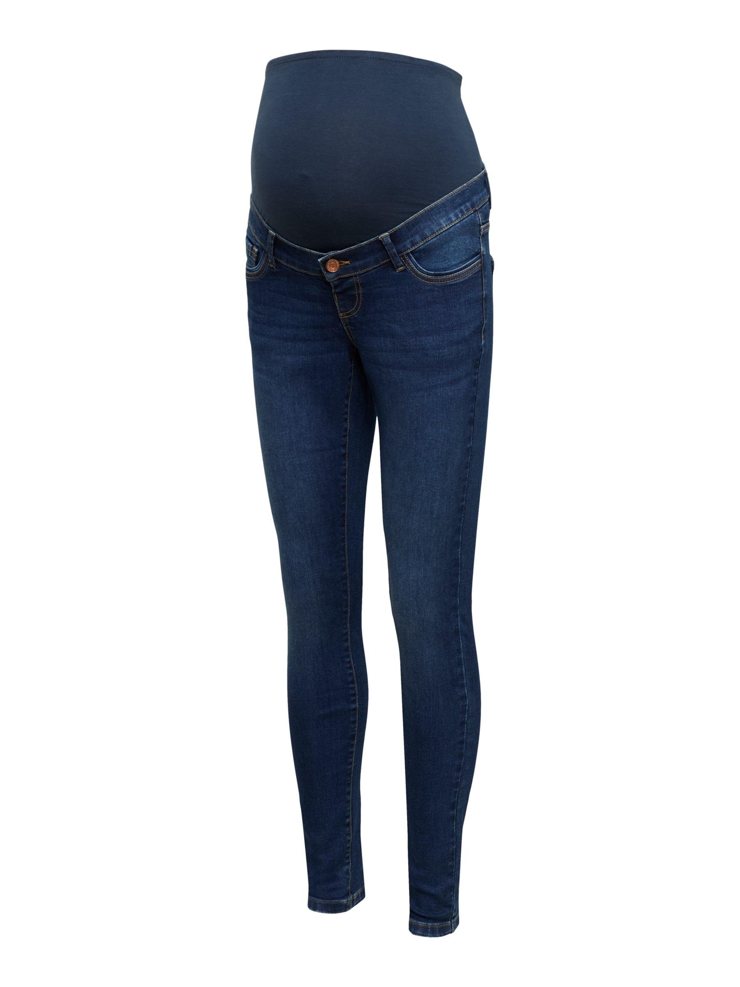 Vero Moda Maternity Regular Jeans in Blau: Vorderseite