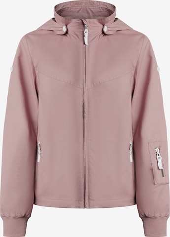 Veste mi-saison DreiMaster Maritim en rose : devant