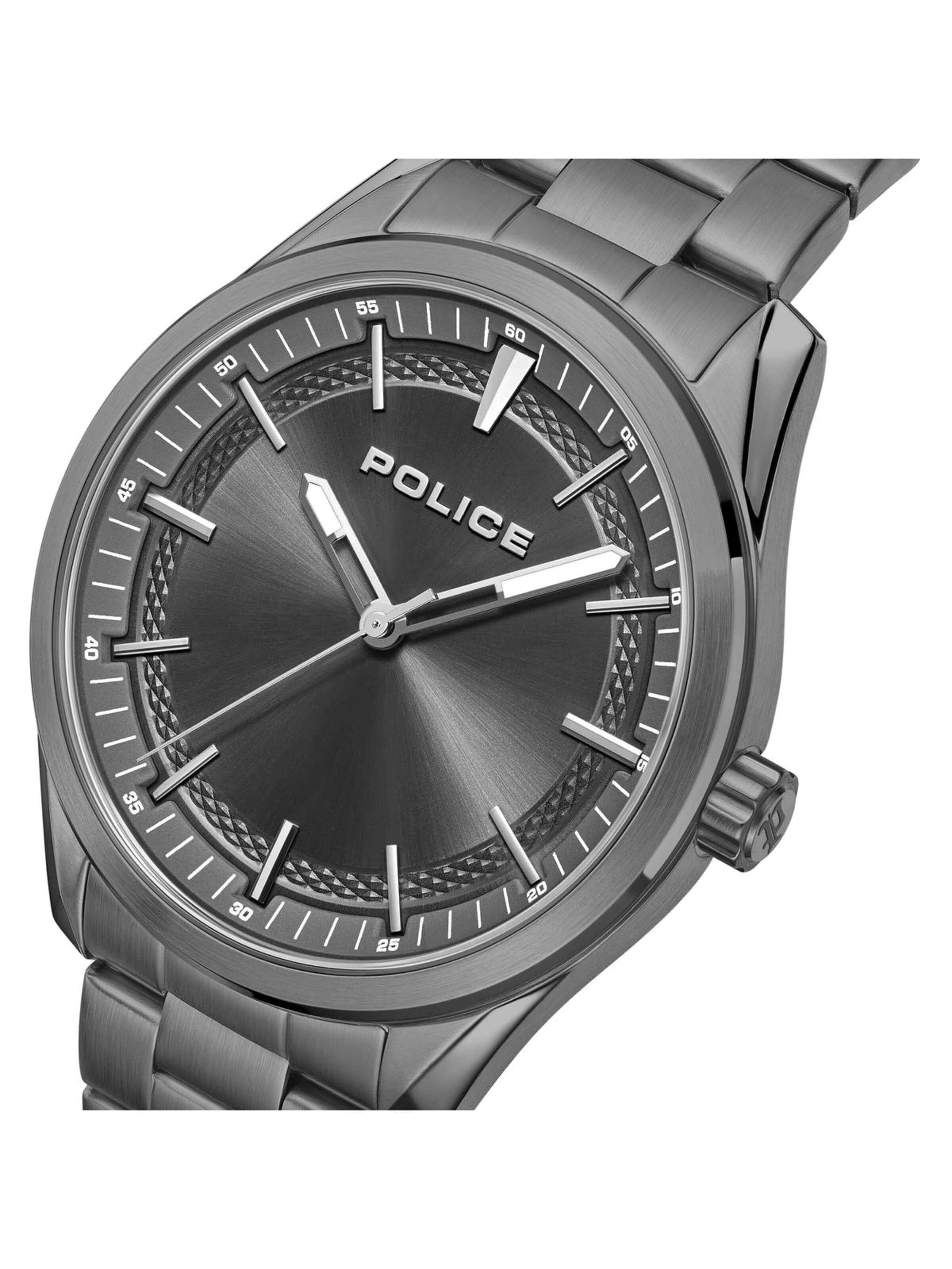 Montre à affichage analogique POLICE en gris
