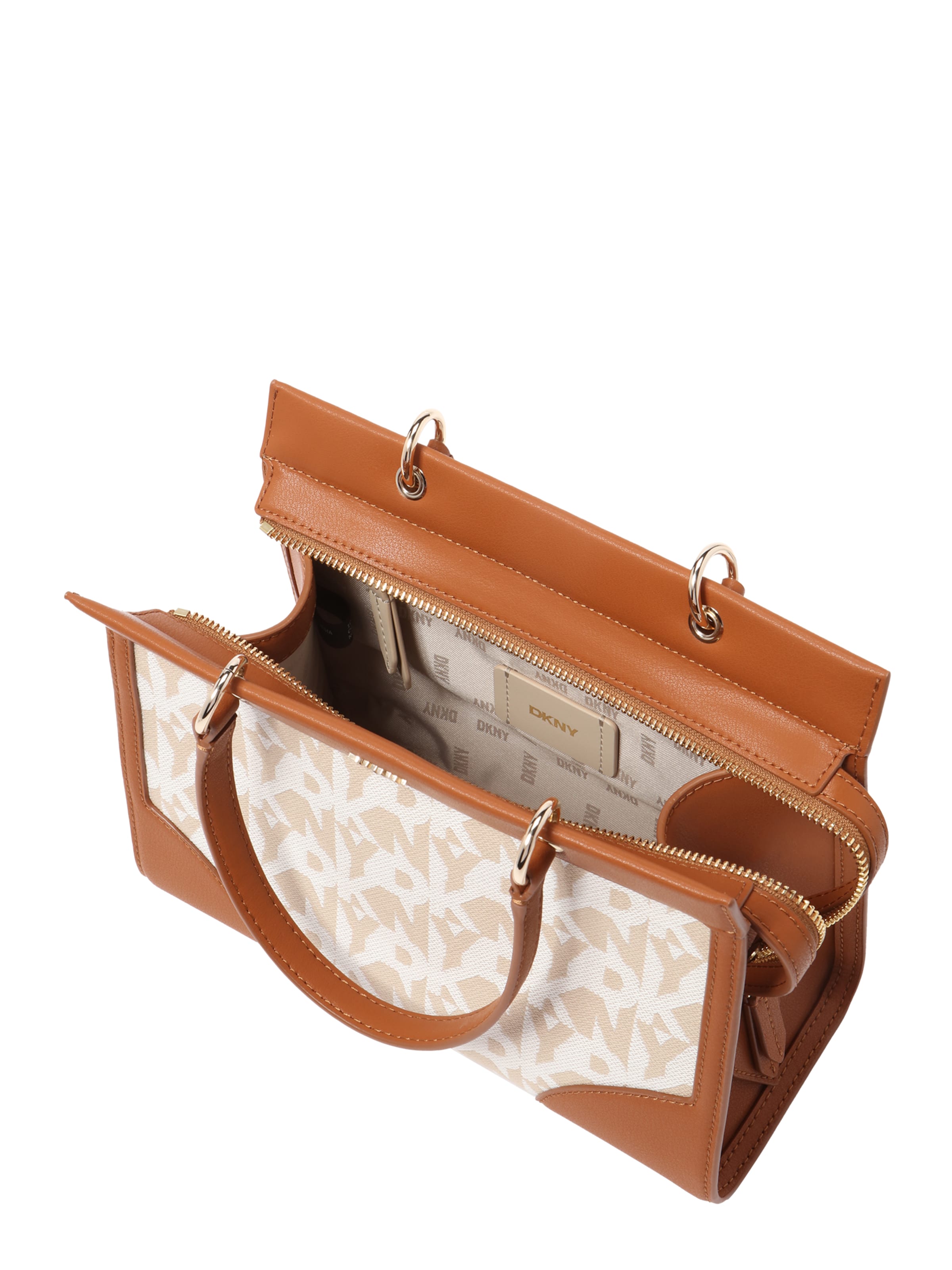 DKNY Handtasche 'Milan' in Braun