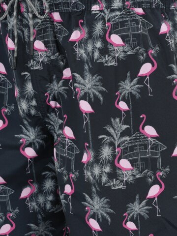 Shorts de bain 'JJFIJIPLS' Jack & Jones Plus en bleu