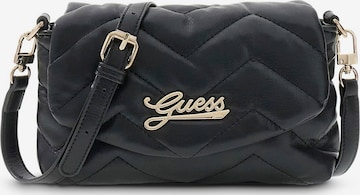 GUESS Umhängetasche in Schwarz: Vorderseite