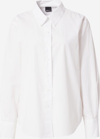 Gina Tricot Blouse 'Anna' in Wit: voorkant