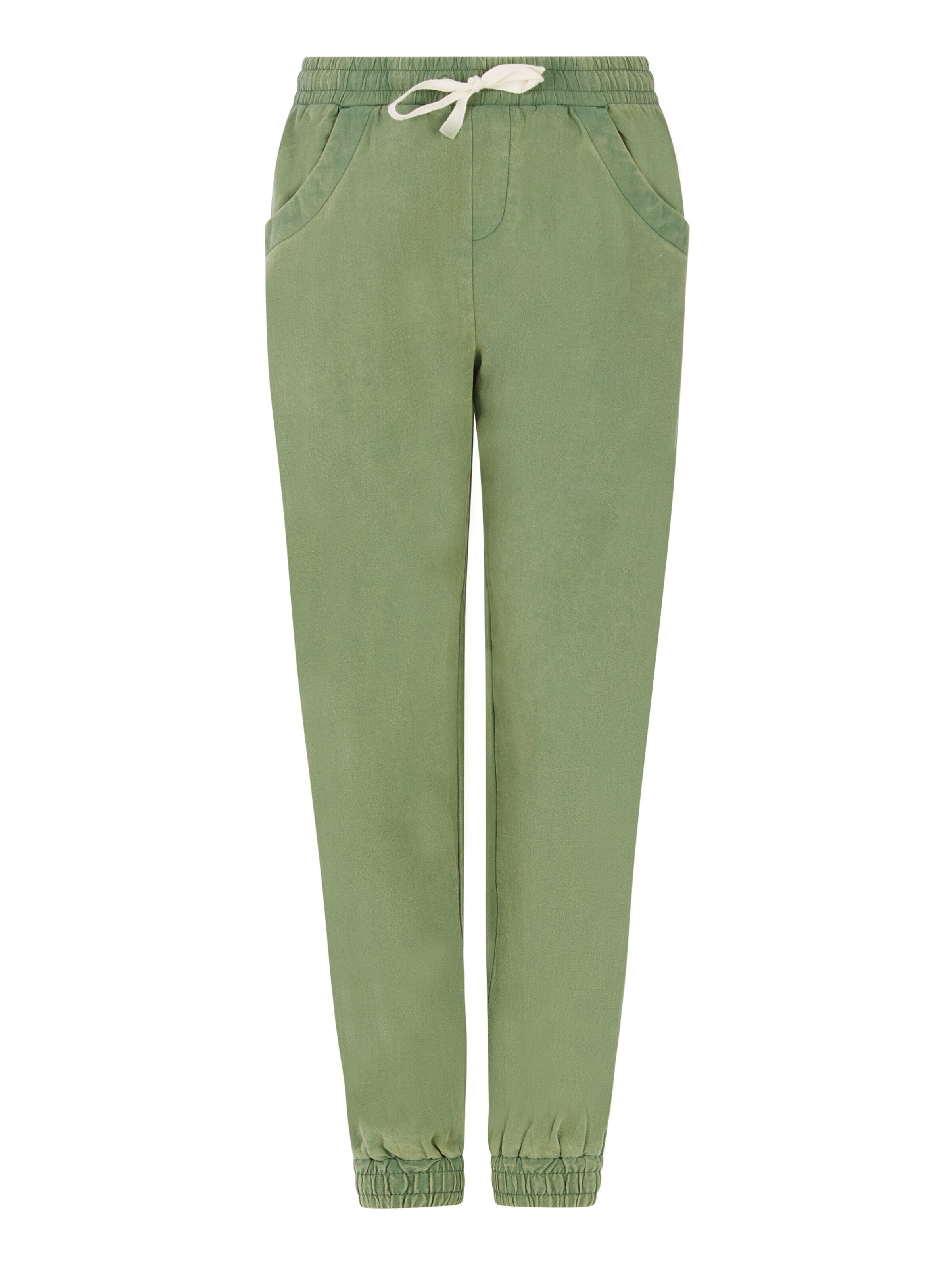 PROTEST Pants 'PRTExline' in Green: front