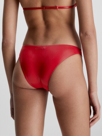 Bas de bikini 'Neo Archive' Calvin Klein Swimwear en rouge