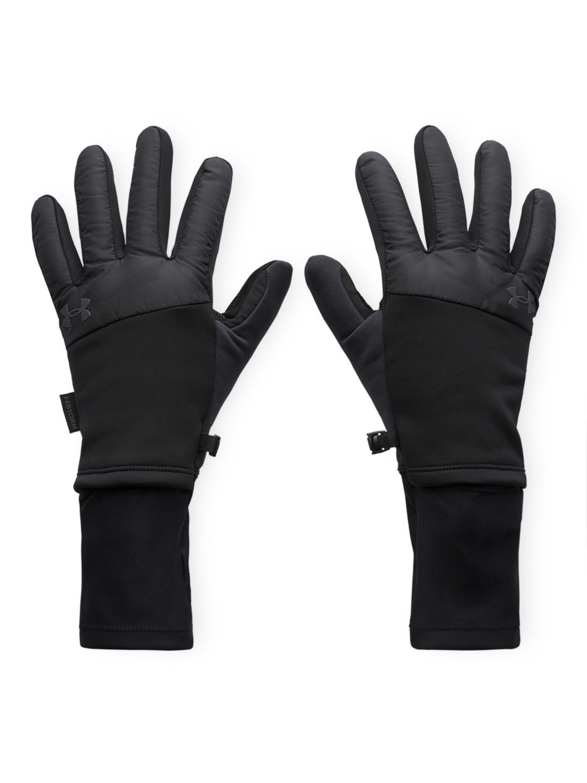 UNDER ARMOUR Sporthandschoenen in Zwart: voorkant