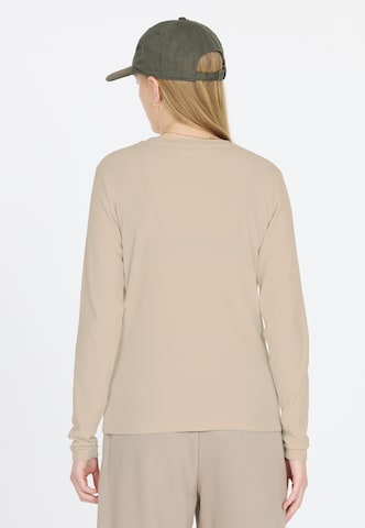 Les'Arcs Langarmshirt 'Ashtyn' in Beige