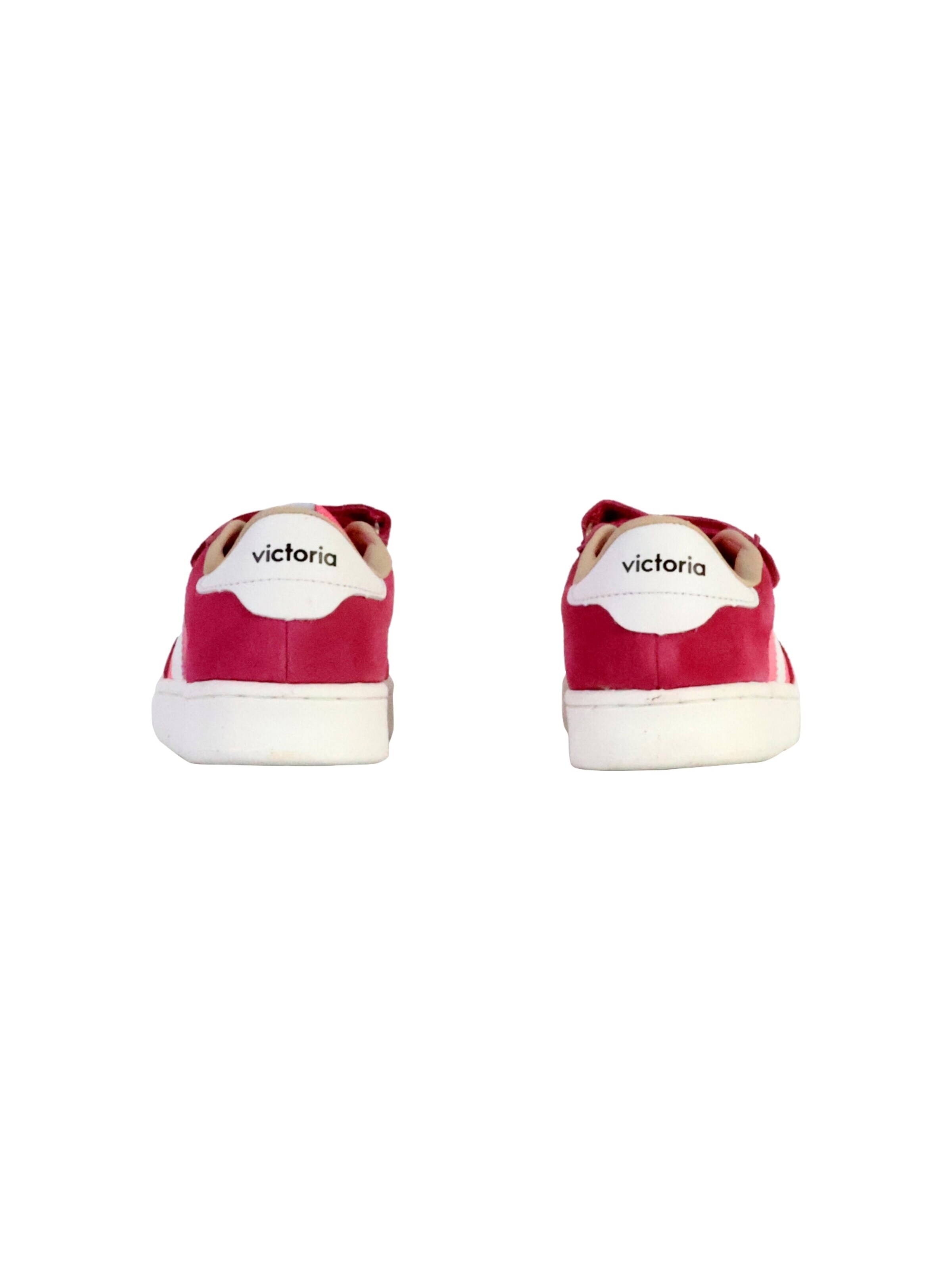 victoria - Zapatillas deportivas 'Niedrige Ledersneaker für Kinder' en rosa