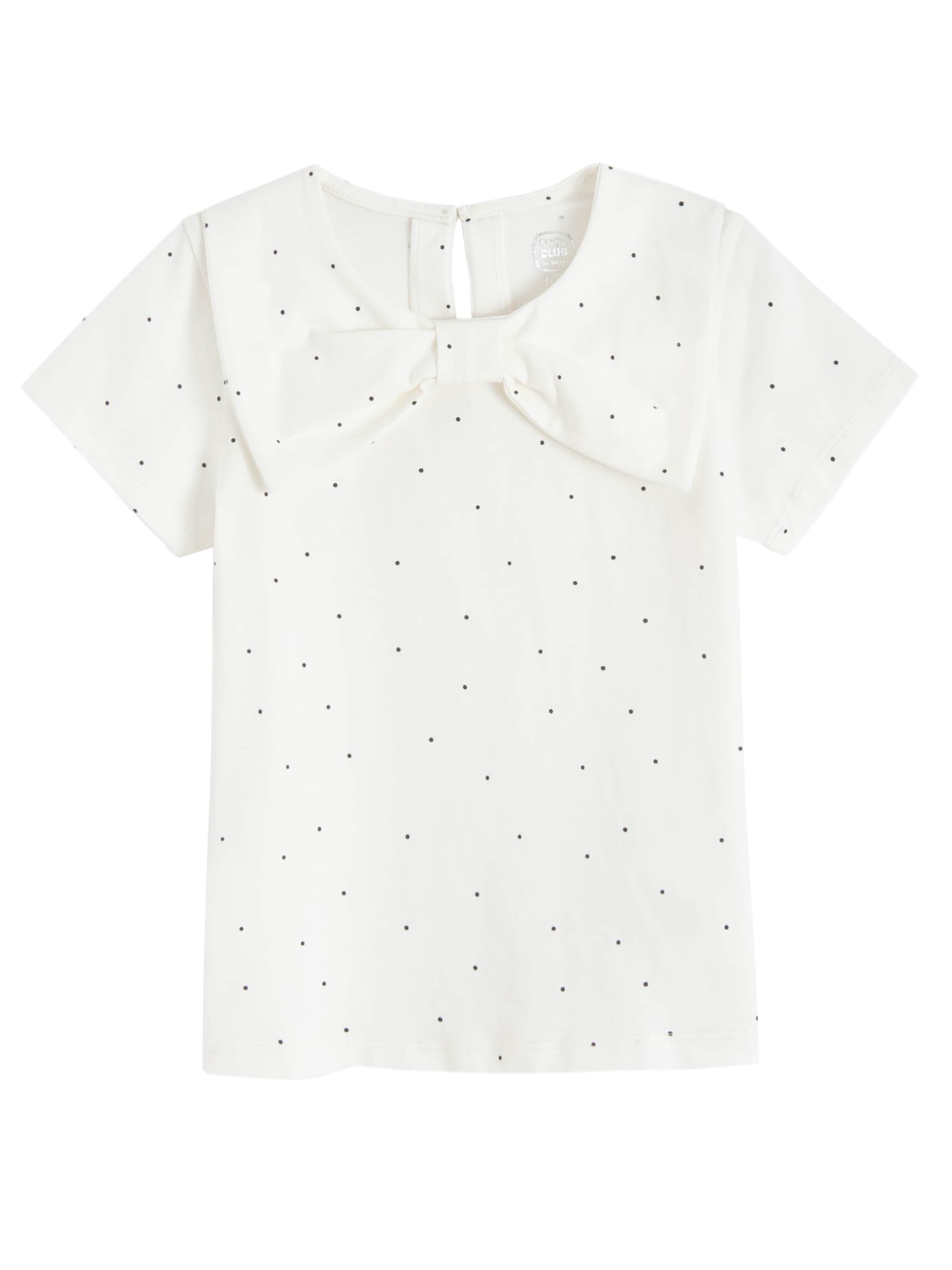 Cool Club - Blusa en blanco: frente