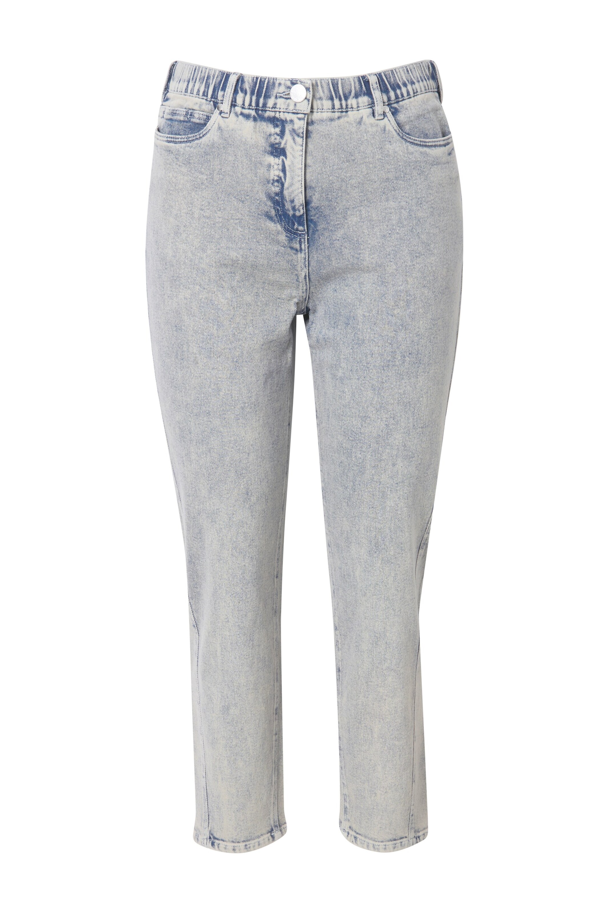 Ulla Popken Jeans in Blau: Vorderseite