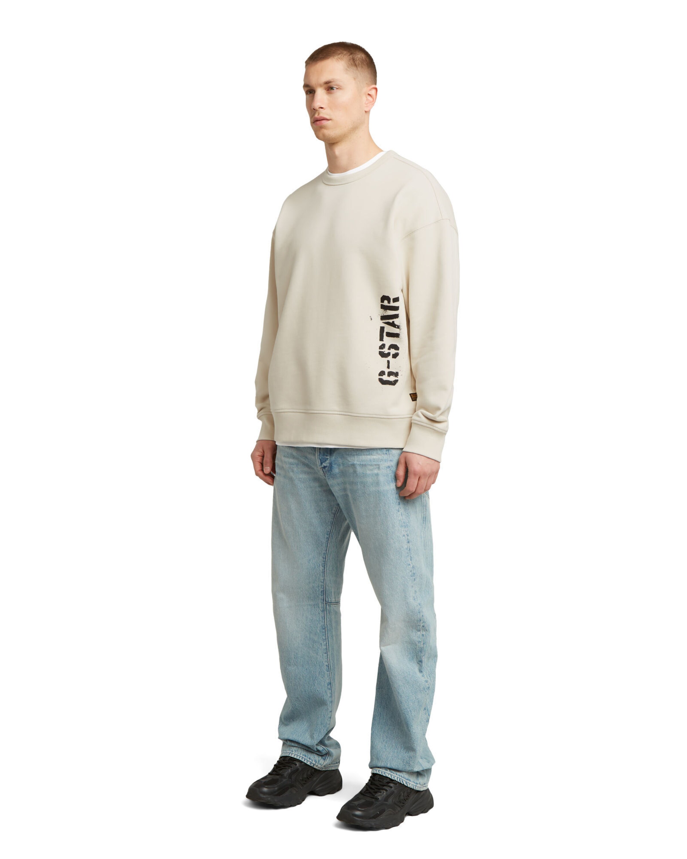 G-STAR Sweatshirt in Weiß