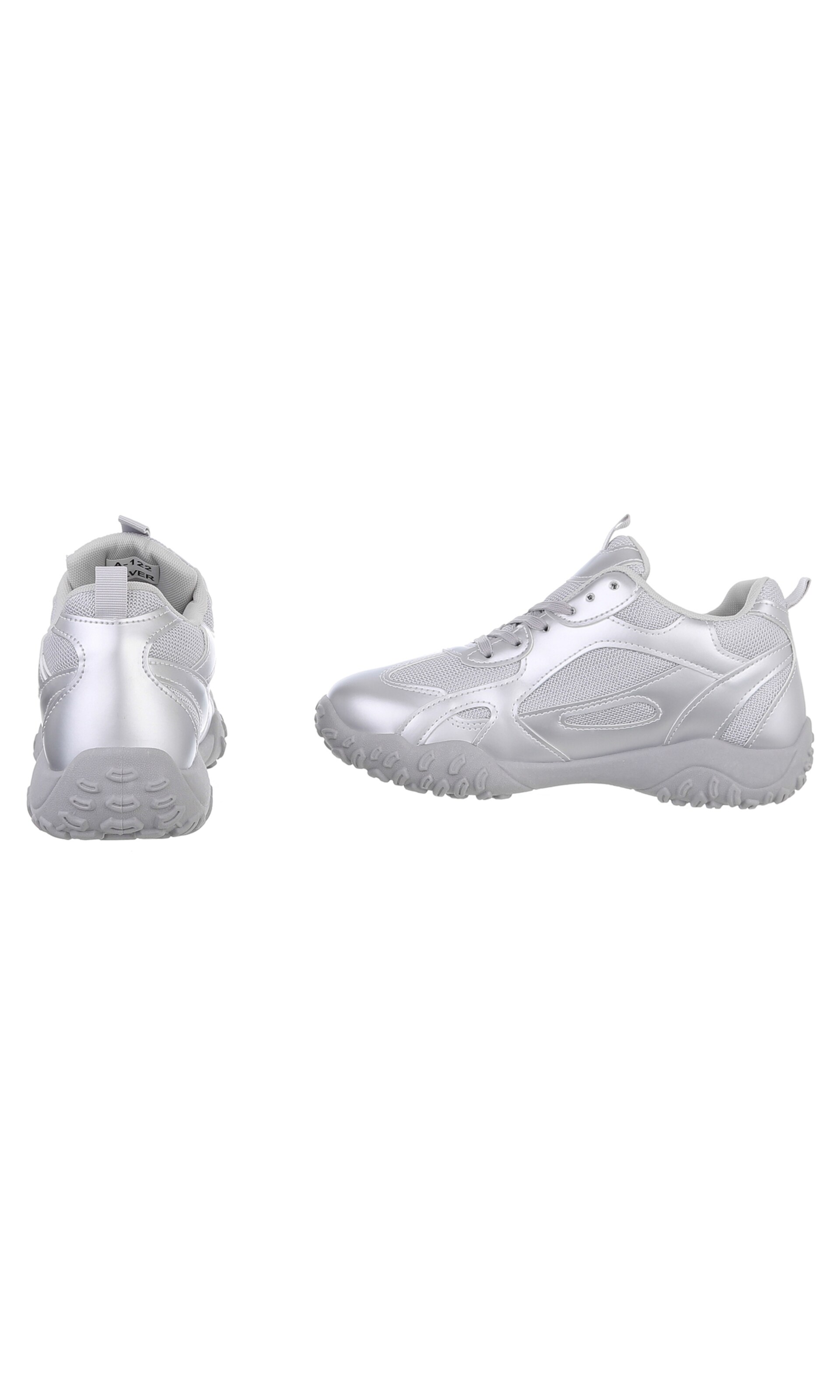 Ital-Design Sneaker in Silber