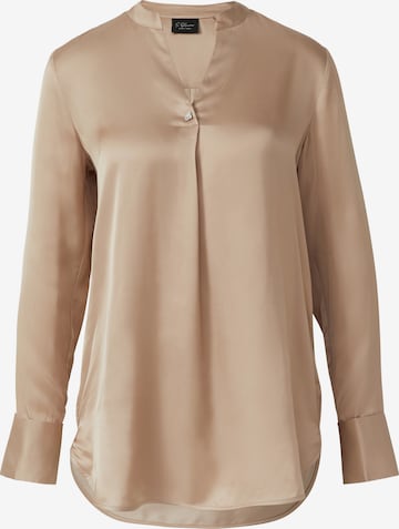 s.Oliver Blouse in Bruin: voorkant