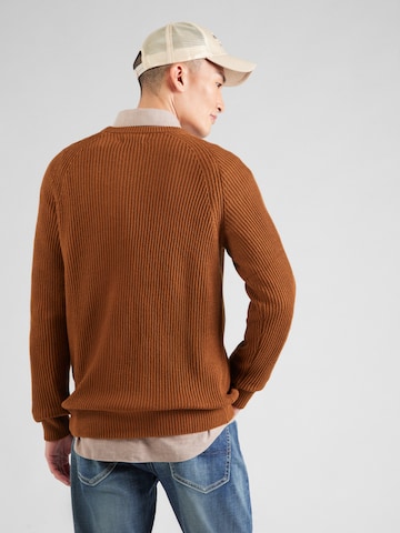 JACK & JONES - Jersey en marrón
