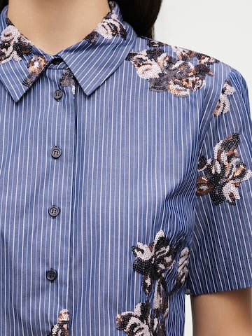 Munthe - Blusa 'NURIANA' en azul