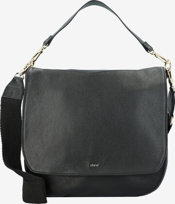 ABRO Shoulder Bag 'Erna' in Black: front