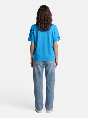 salzhaut Shirt 'Danzdeel' in Blue: back