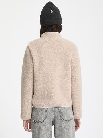 Veste en polaire 'Wuzer Fuzzar' Volcom en beige