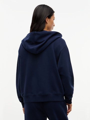 TOMMY HILFIGER Sweatvest 'Essential Terry' in Blauw