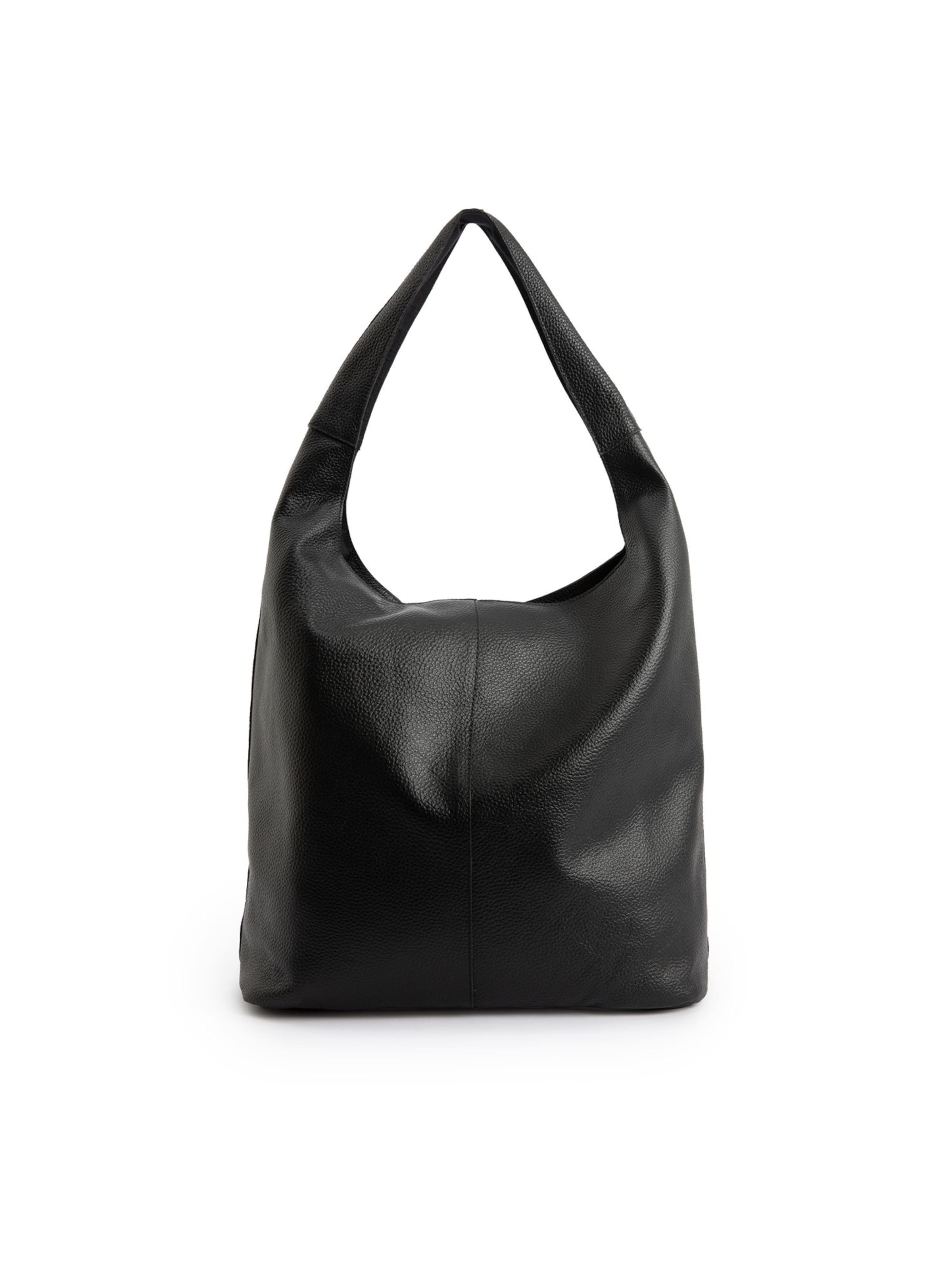 MANFIELD Shopper in Schwarz: Vorderseite