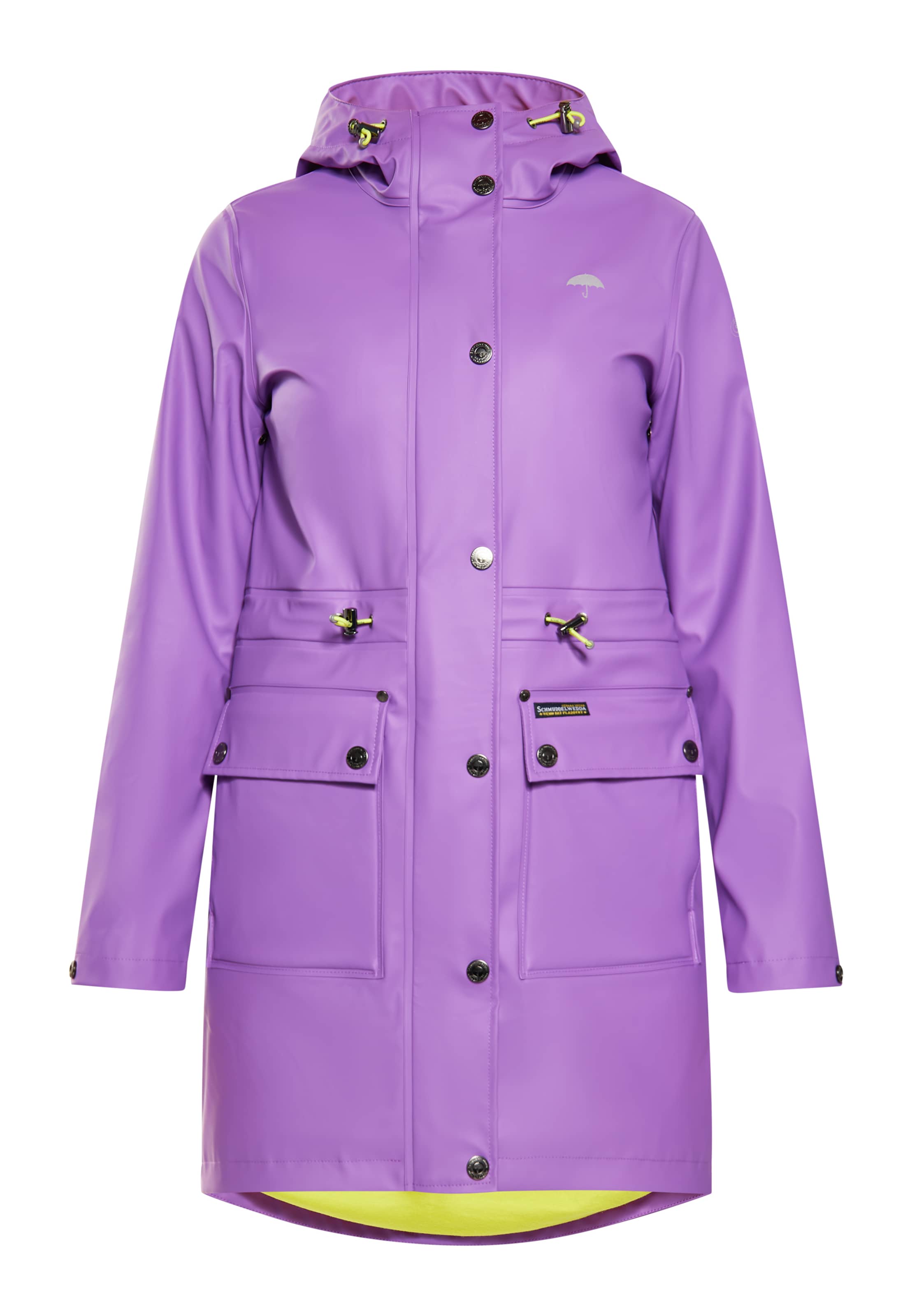 Schmuddelwedda Funktionsfrakke i lilla: forside