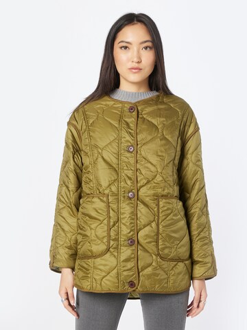 Warehouse Демисезонная куртка в Зеленый: спереди
