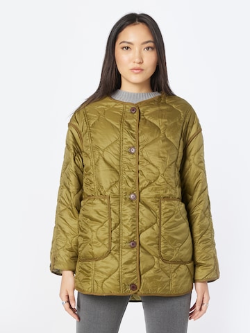 Veste mi-saison Warehouse en vert : devant