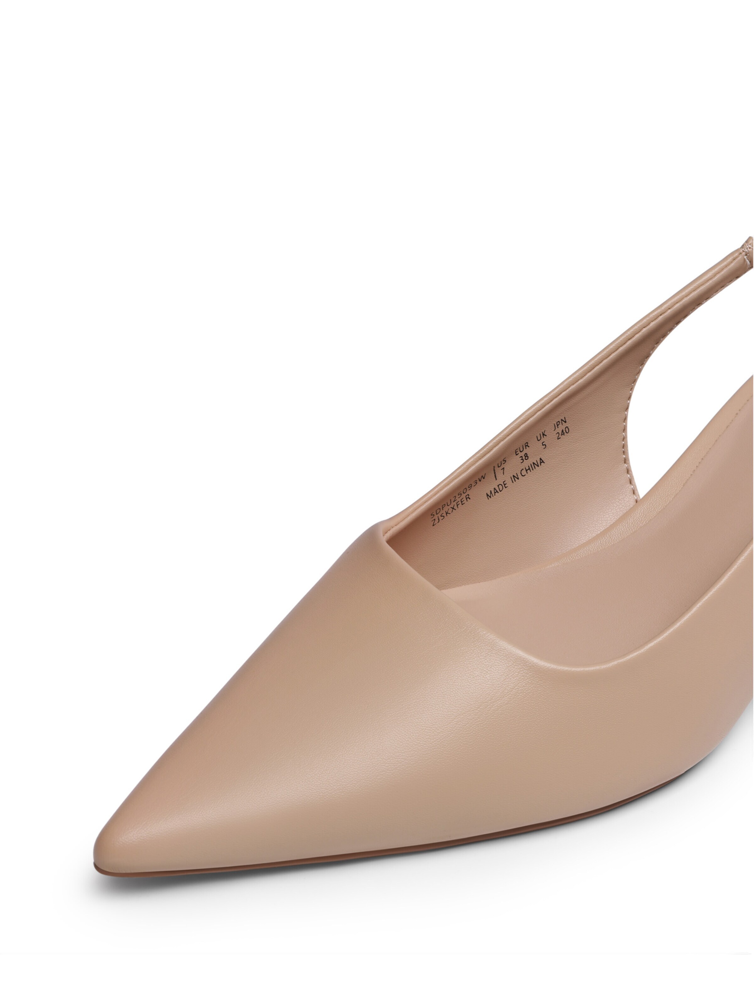 Dream Pairs Slingback Pumps in Beige
