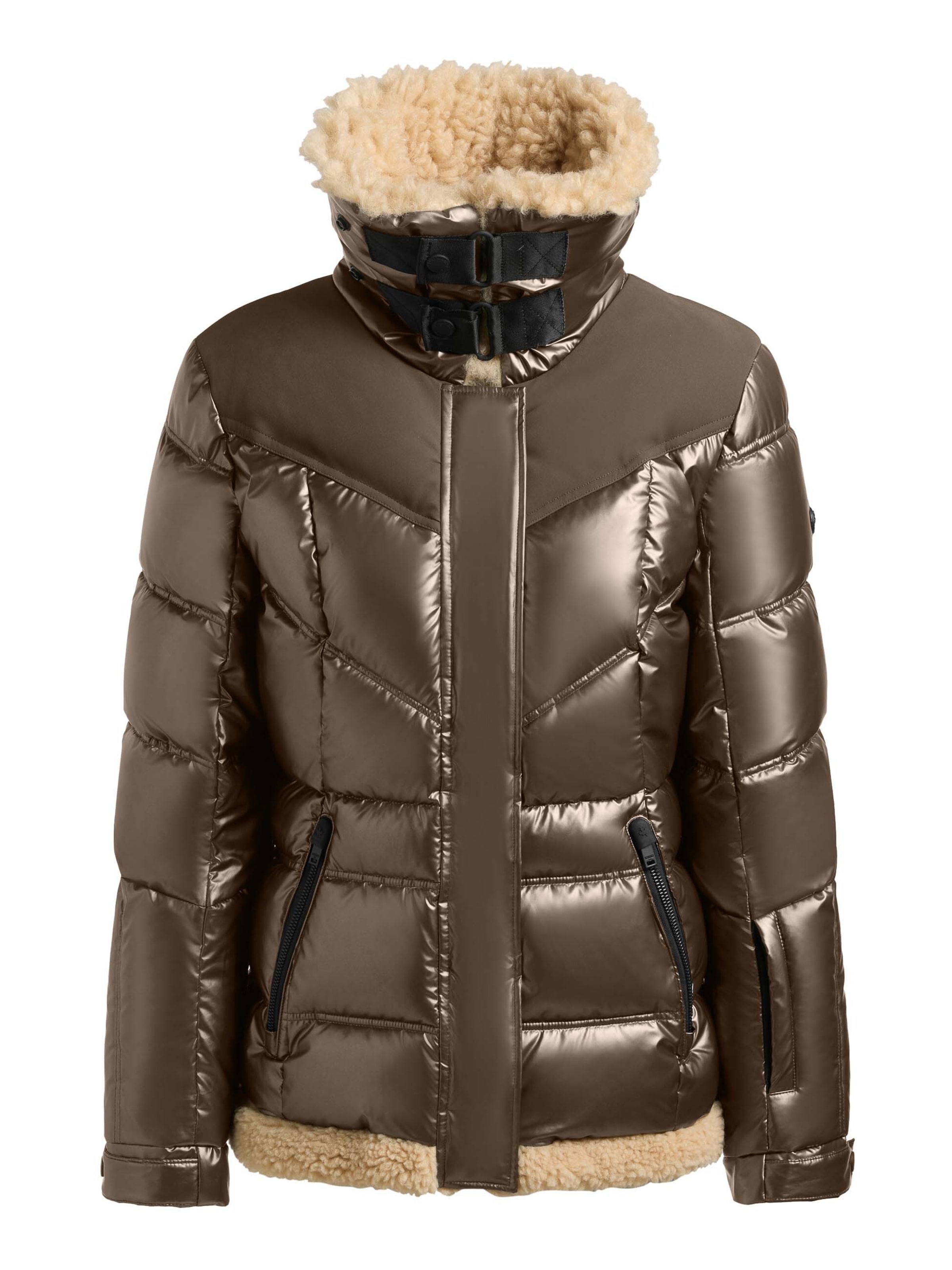 khujo - Chaqueta de invierno 'Inez' en marrón: frente