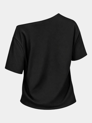 Made By Society Shirt 'La Pièce T-Shirt - T27897' in Black