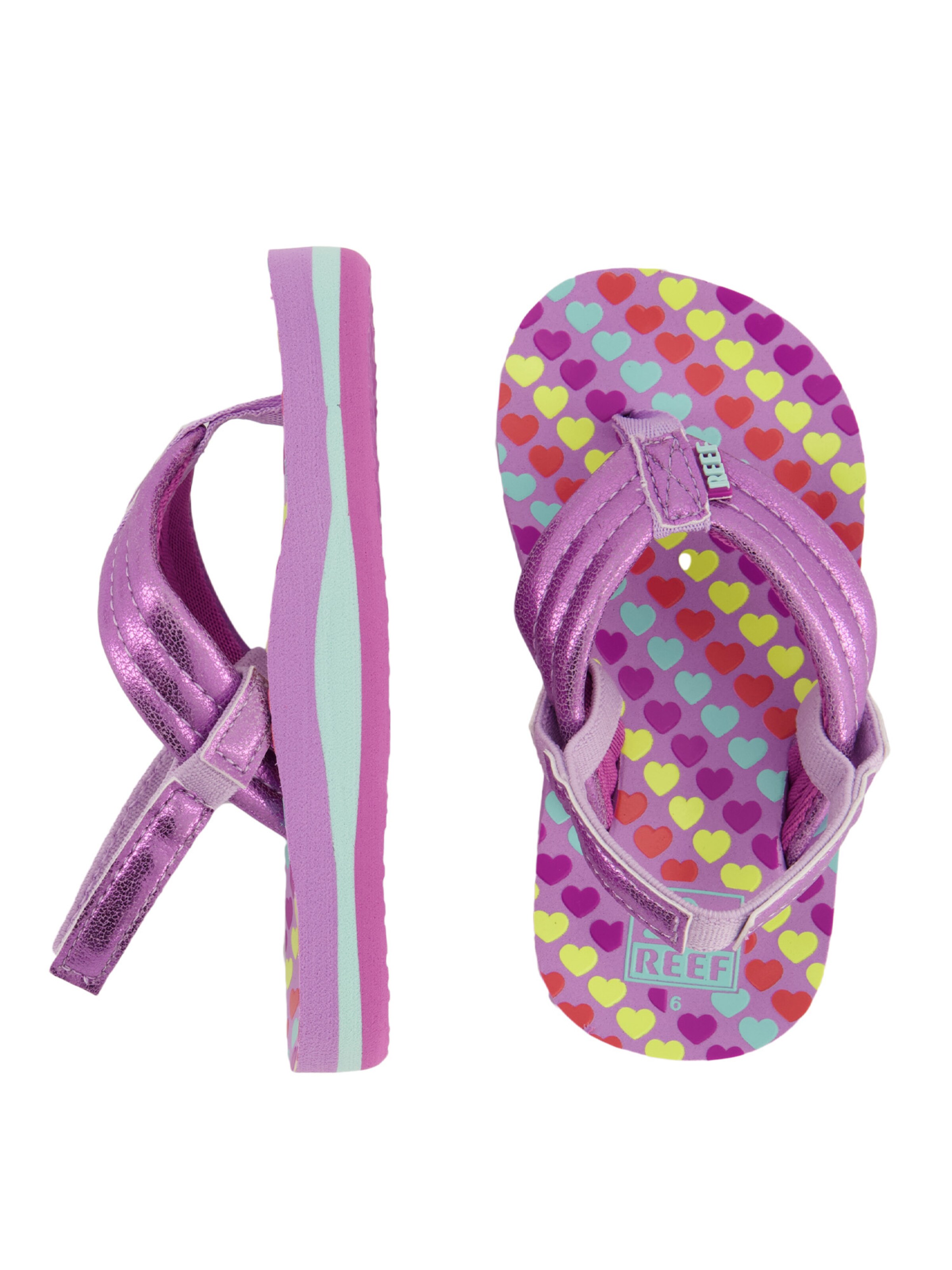 REEF Sandalen 'Little Ahi' in Lila