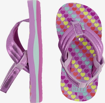 Sandales 'Little Ahi' REEF en violet