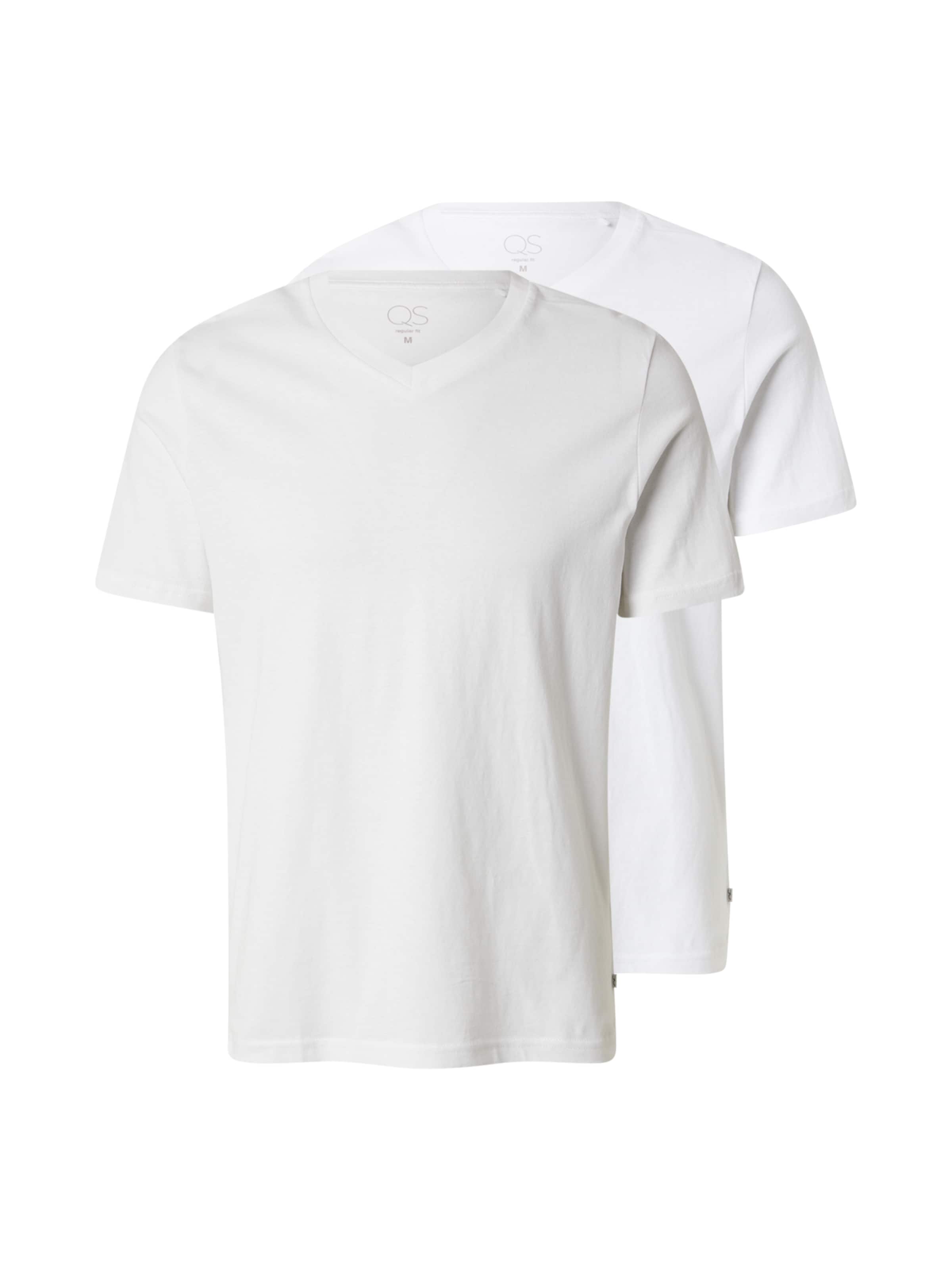 QS Shirt in Light grey / White, Item view