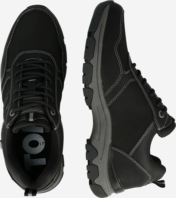 TOM TAILOR Sneakers in Black