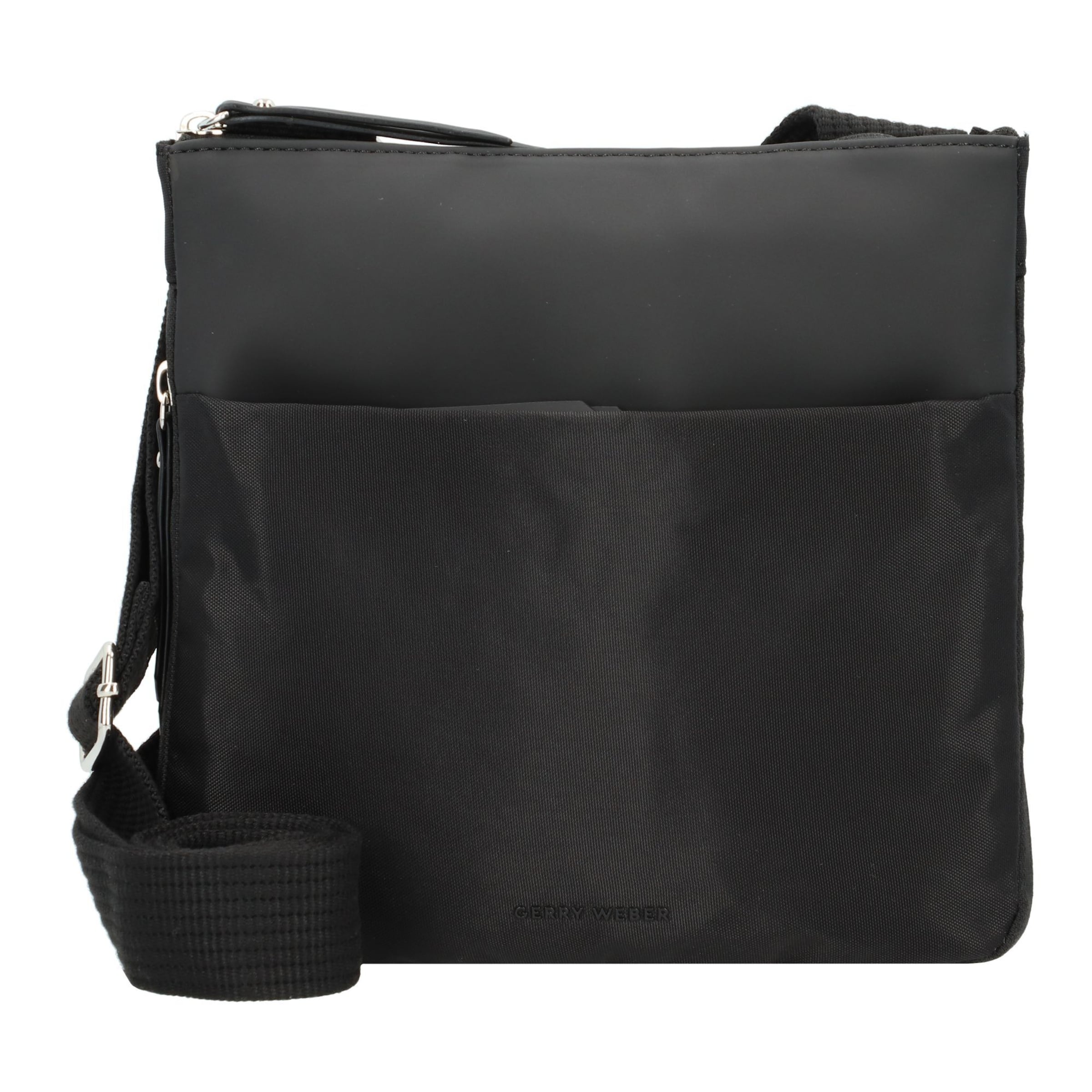 GERRY WEBER Schoudertas 'Tranquility' in Zwart: voorkant