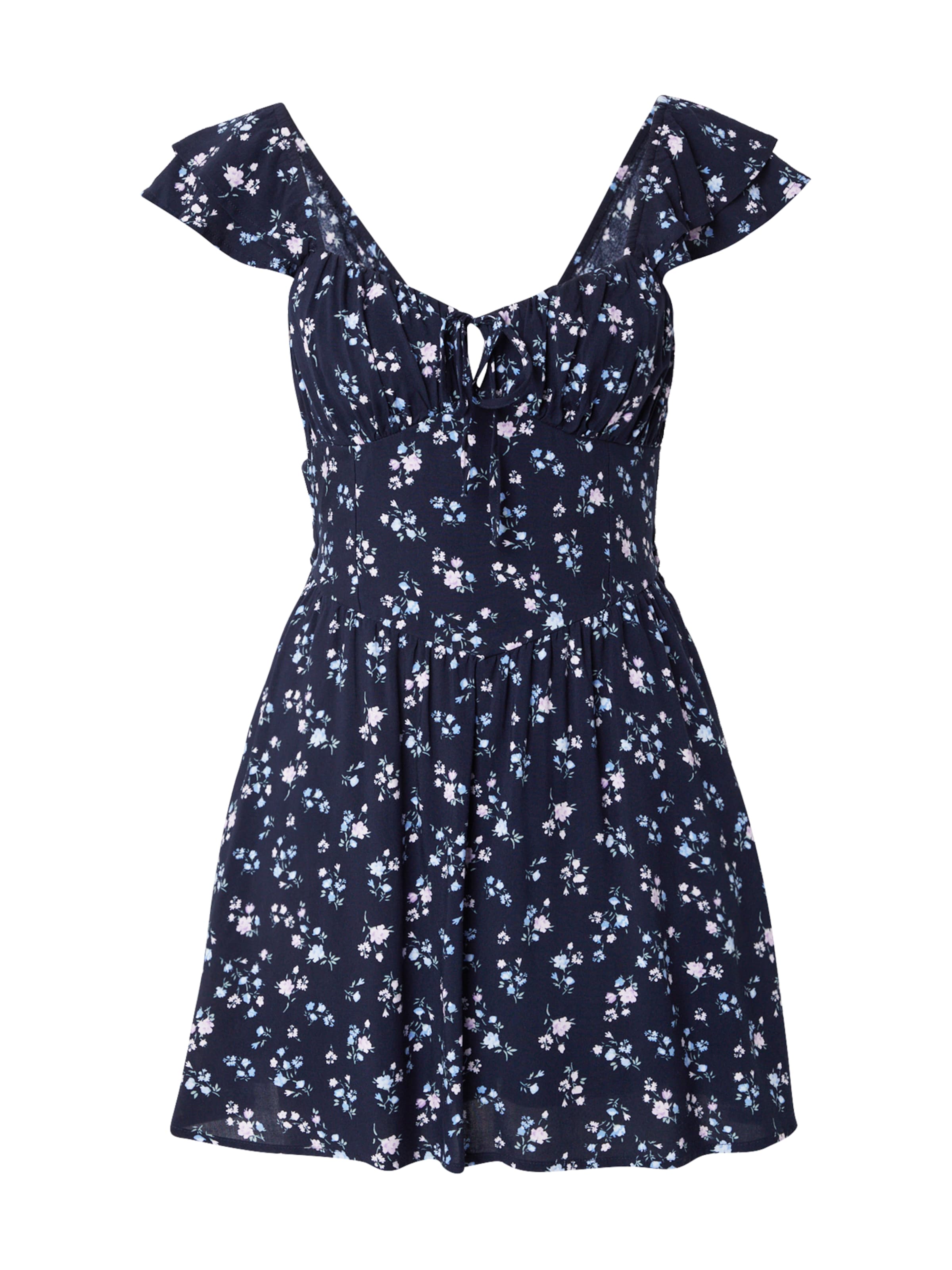 HOLLISTER - Vestido de verão em azul: frente