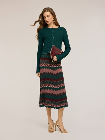 MOTIVI Knit Cardigan in Green
