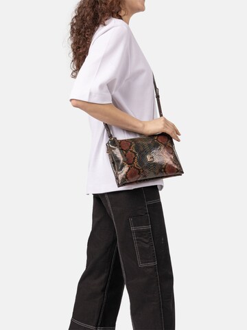 Clio Handbag 'CLYDE RAINBOW PYTHON' in Green