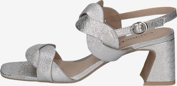 CAPRICE Strap Sandals in Silver