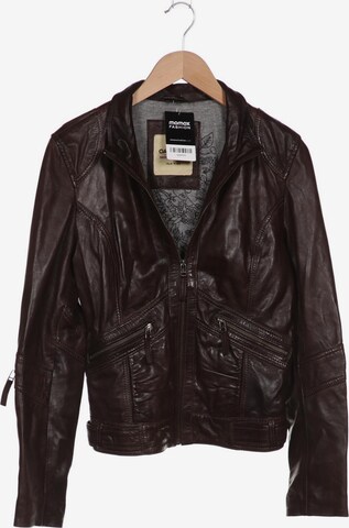 OAKWOOD Jacket & Coat in L in Brown: front