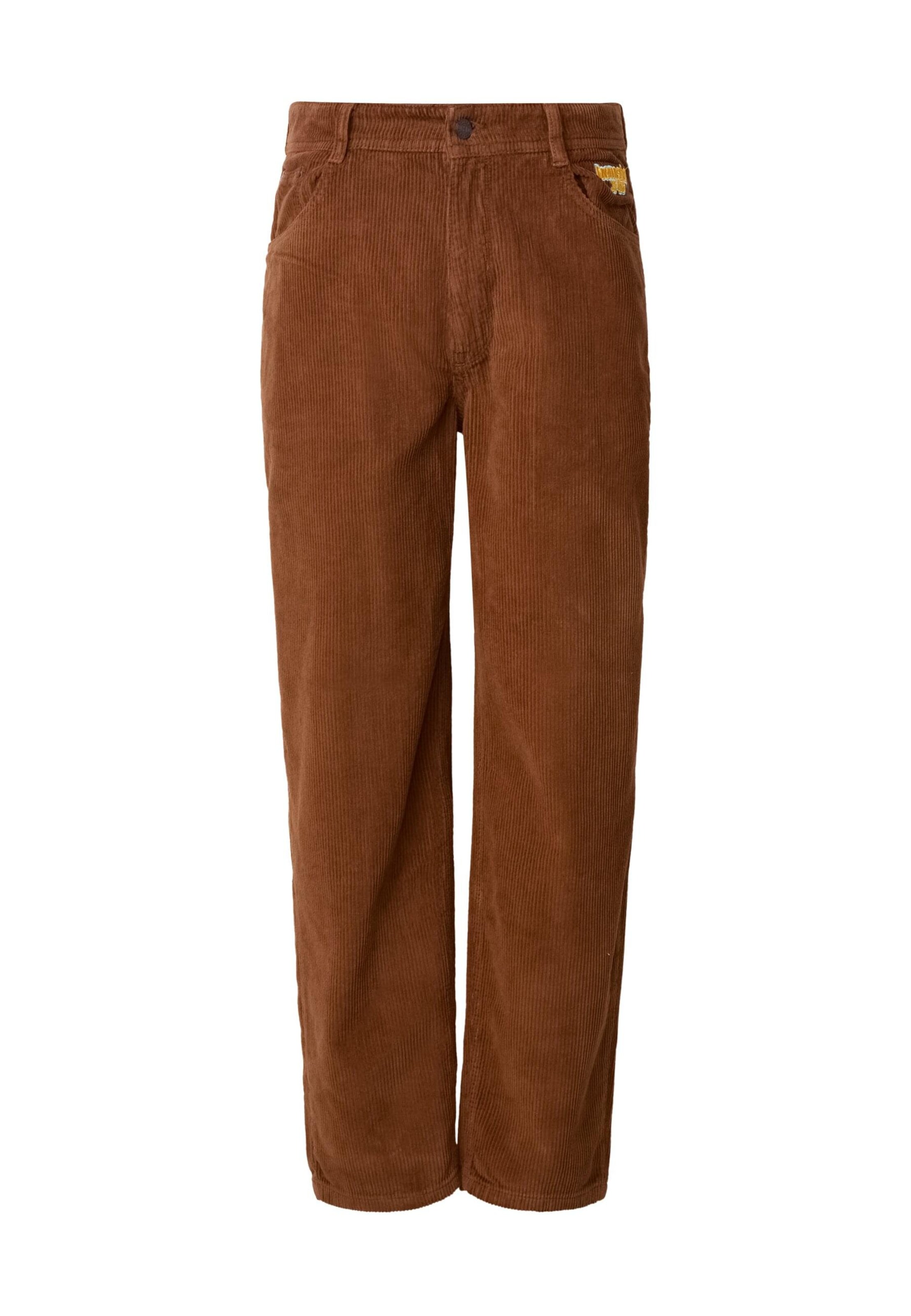 HOMEBOY Hose in Braun: Vorderseite