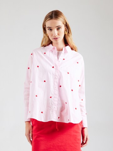 Chemisier 'ONLNEW LINA' ONLY en rose : devant