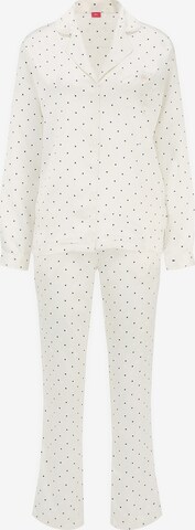 s.Oliver Pyjama in Wit: voorkant