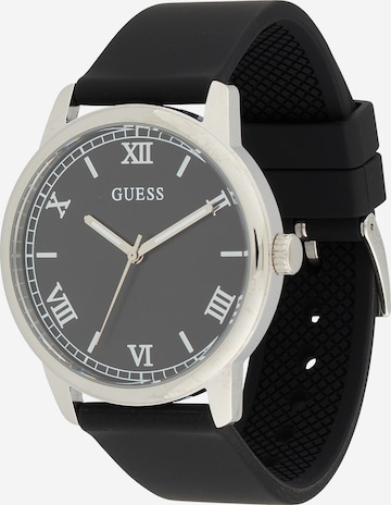 juoda GUESS Analoginis (įprasto dizaino) laikrodis 'CHANDLER': priekis