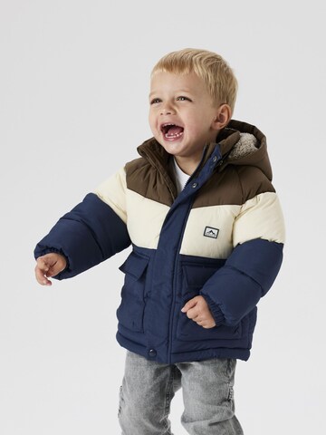 NAME IT Winterjas in Blauw: voorkant