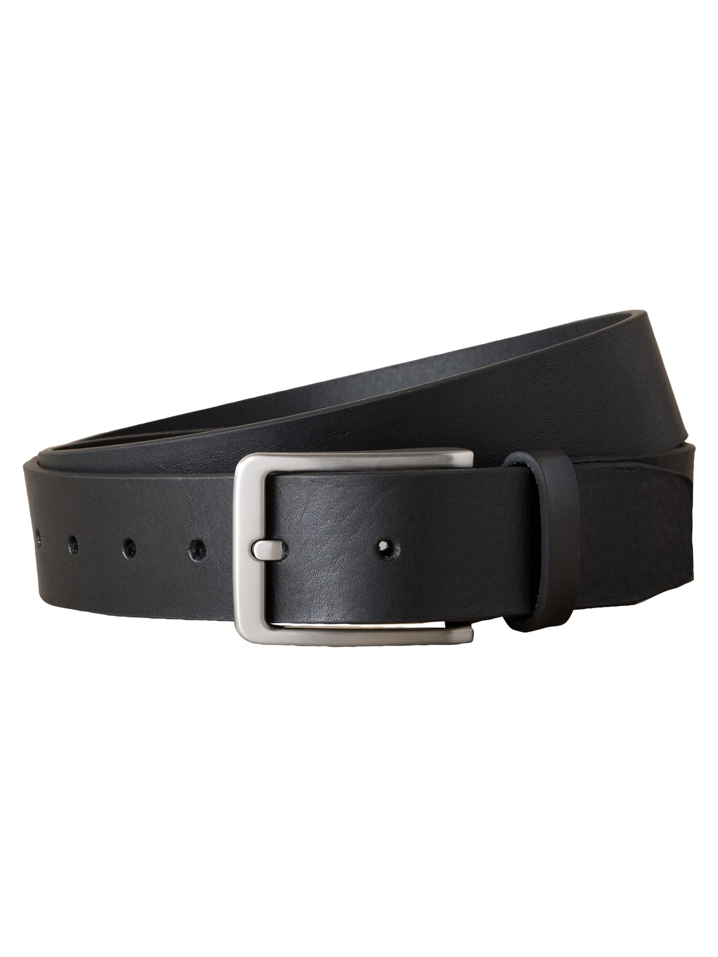 Next Gürtel in Schwarz: Vorderseite