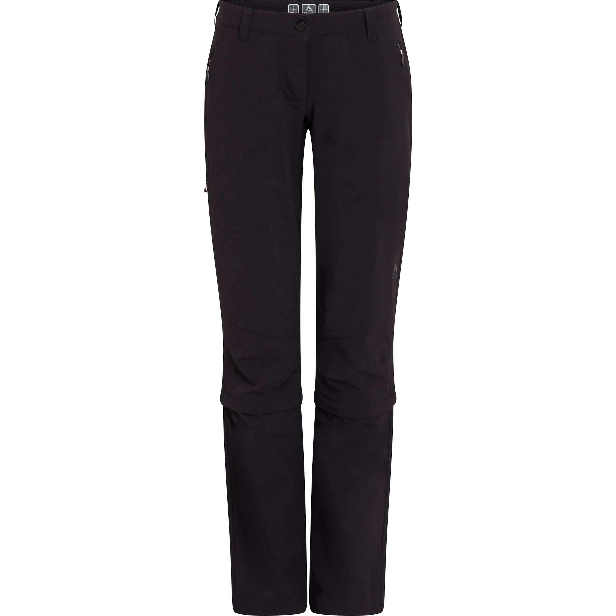 MCKINLEY Regular Outdoor Pants 'Mandorak II' in Black: front