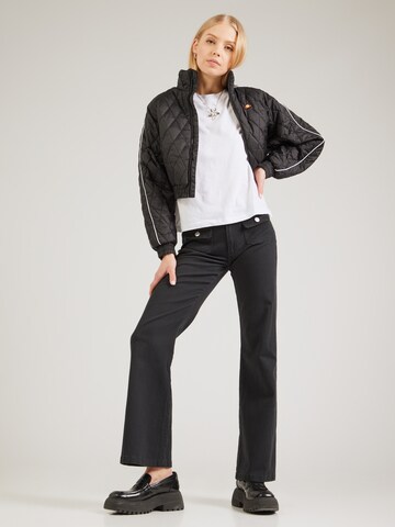Monki - Bootcut Pantalón en negro