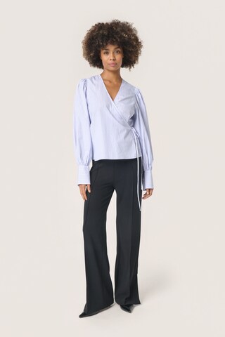 SOAKED IN LUXURY Bluse 'Oriana' in Lila