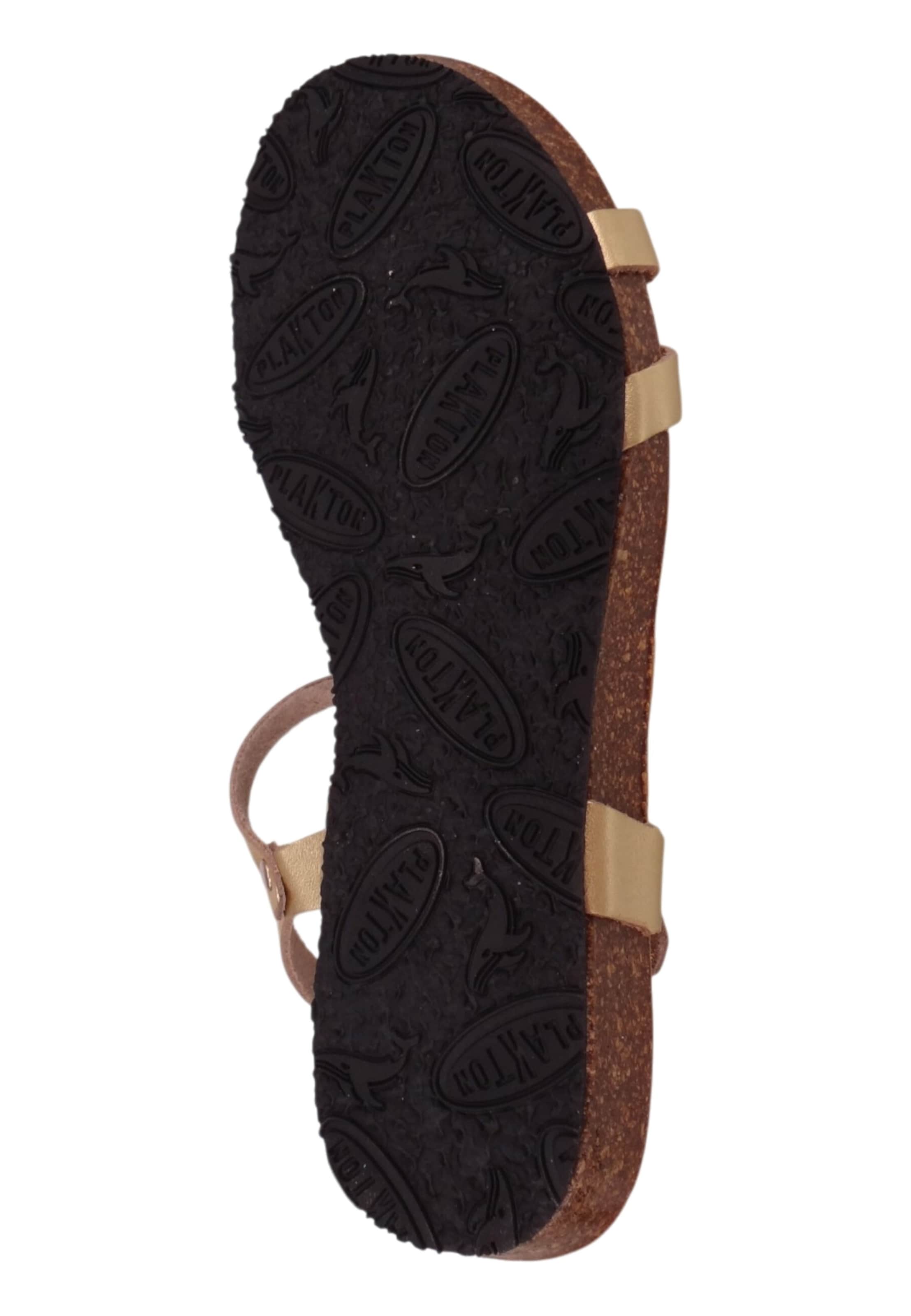 Sandales à lanières 'Fran Date' Plakton en or